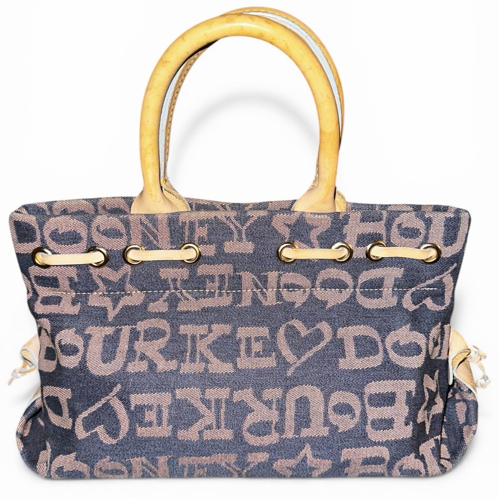 Dooney & Bourke Vintage Denim Y2K Shoulder Bag - Picture 2 of 9